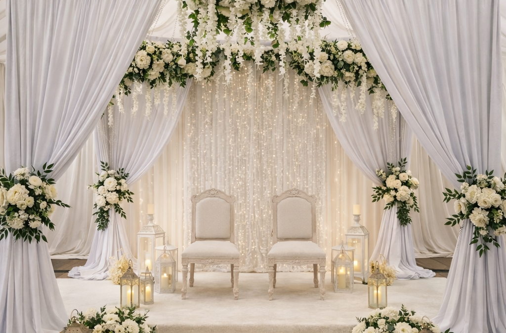 Luxury Nikah Stage Inspiration in Scotland