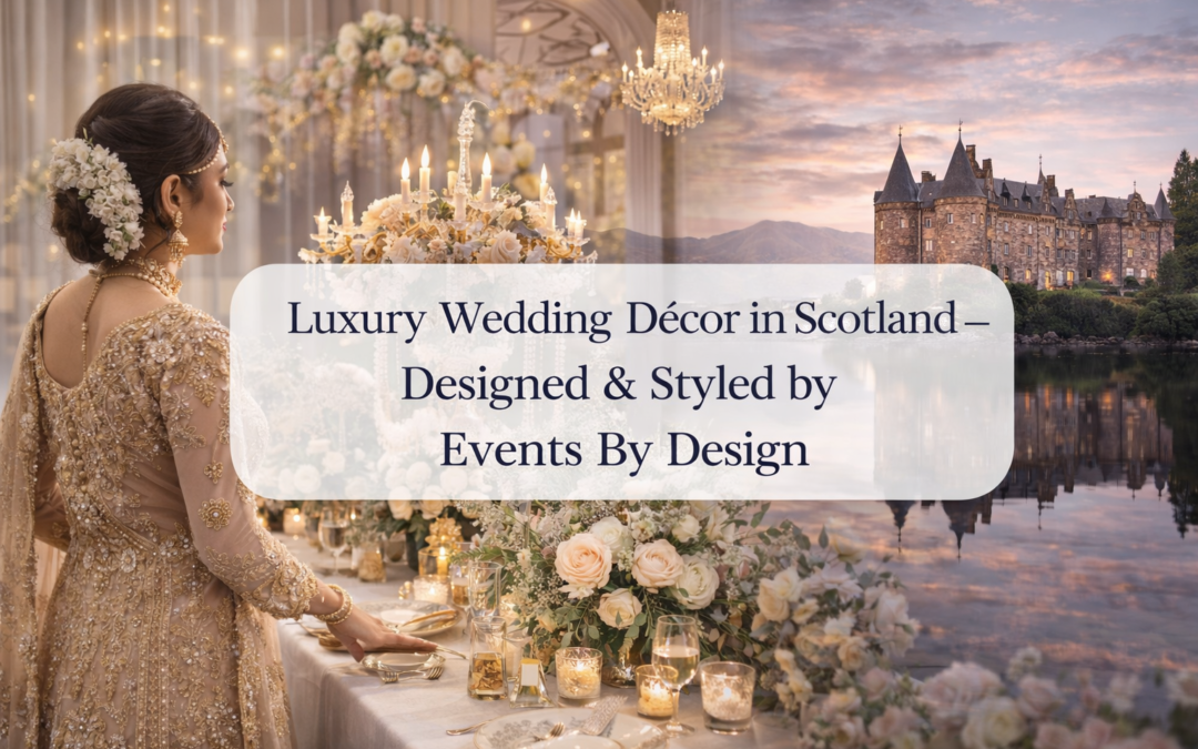 Luxury Wedding Decor in Scotland – Designed & Styled by Events By Design