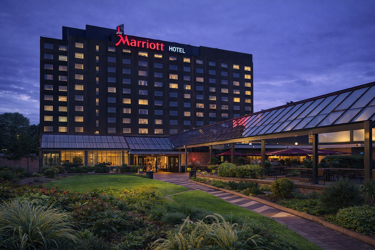 Wedding Decor at Glasgow Marriott Hotel | Events By Design Luxury wedding décor and event styling at Glasgow Marriott Hotel. Elegant stage setups, table styling, lighting and bespoke designs by Events By Design.